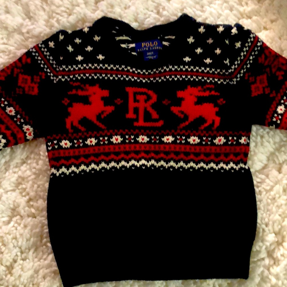 Children’s Polo knot sweater